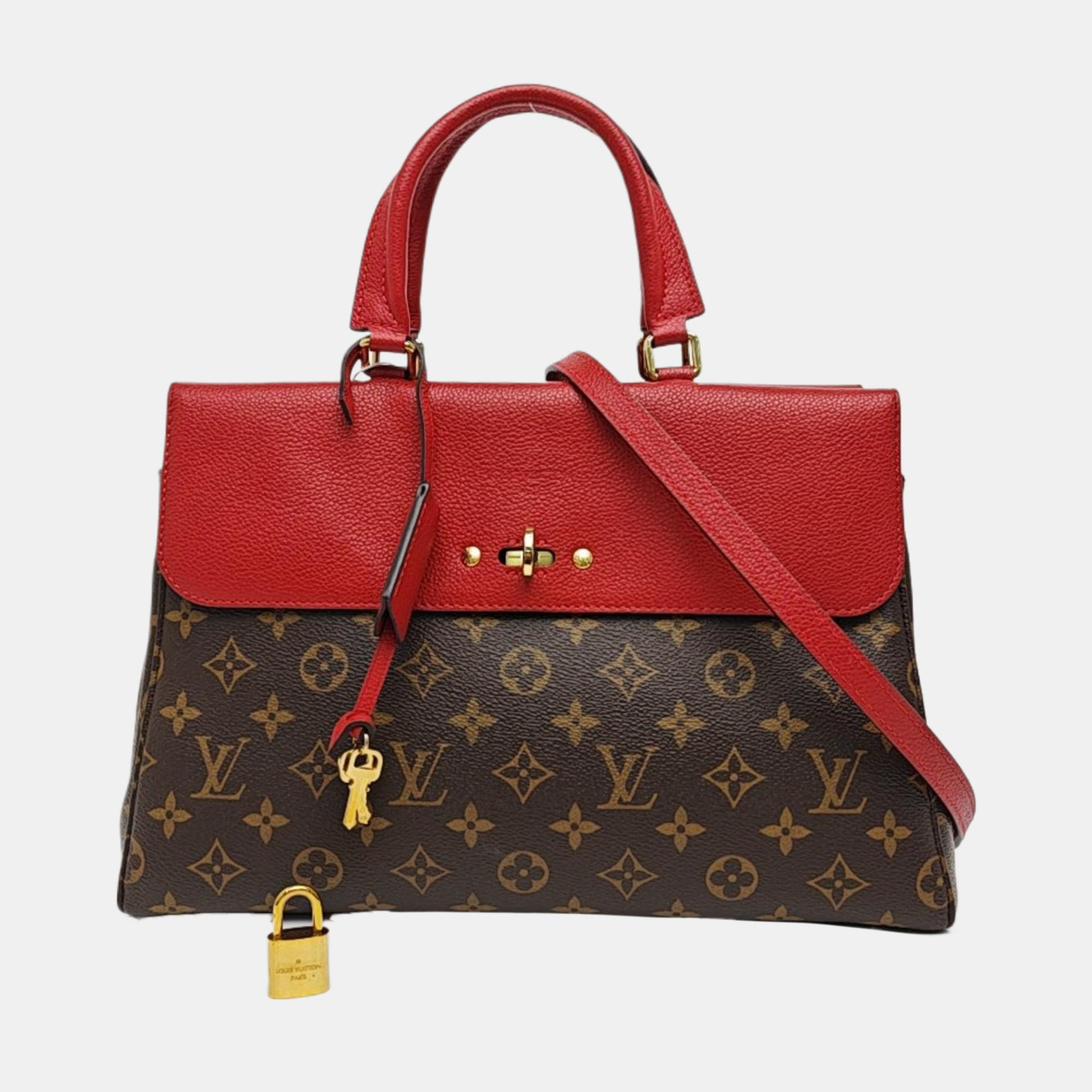 VÉNUS Monogram Coated Canvas Brown