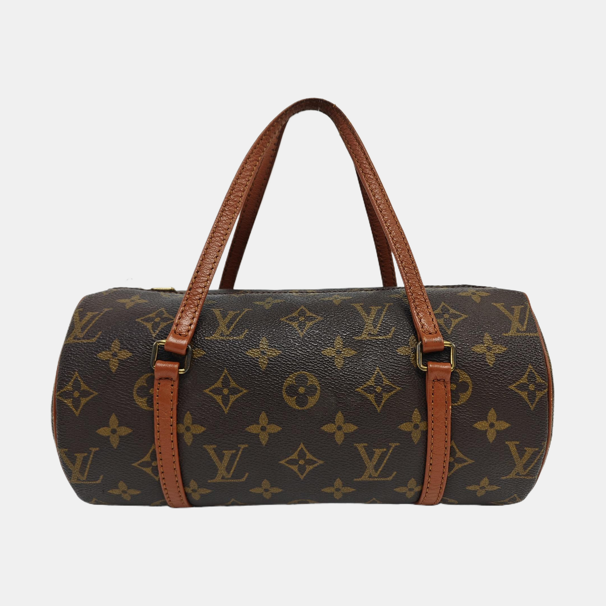 PAPILLON 26 Monogram Coated Canvas Brown