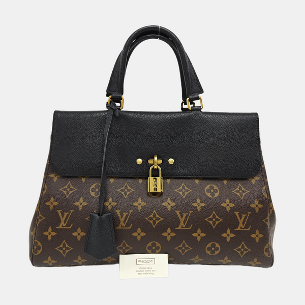 VÉNUS Monogram Coated Canvas Brown