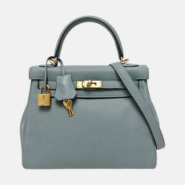 Kelly 25 Togo Blue