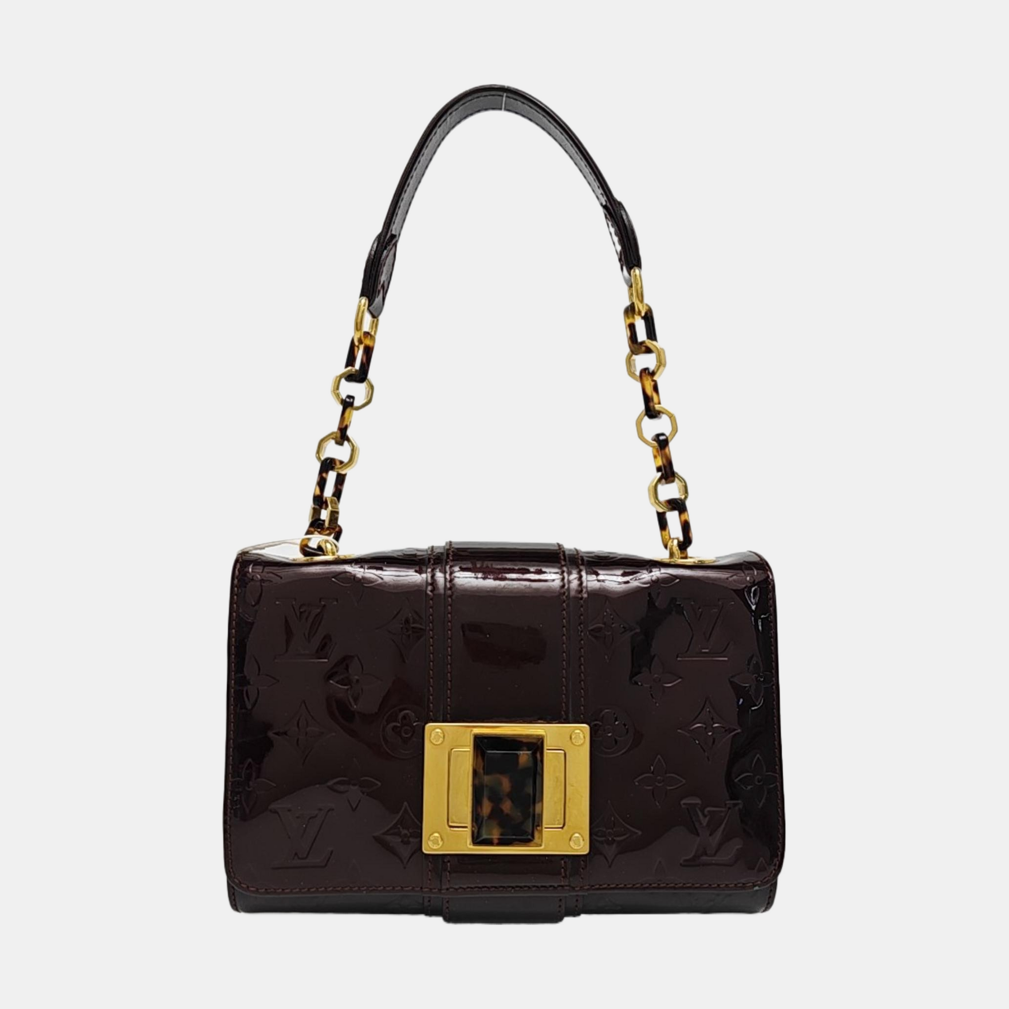 VERMONT Monogram Patent Leather Red