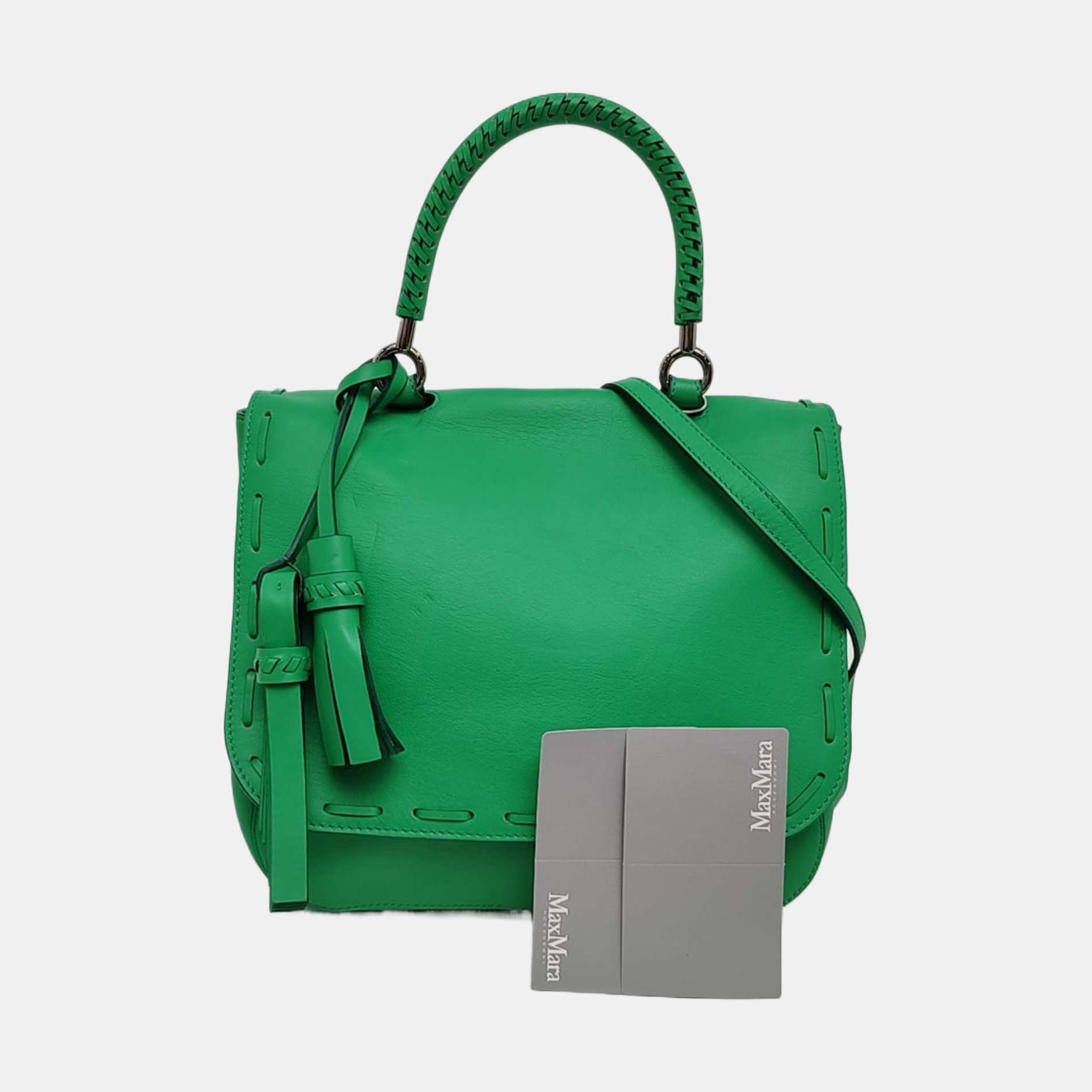Calfskin Shoulder Bag Green