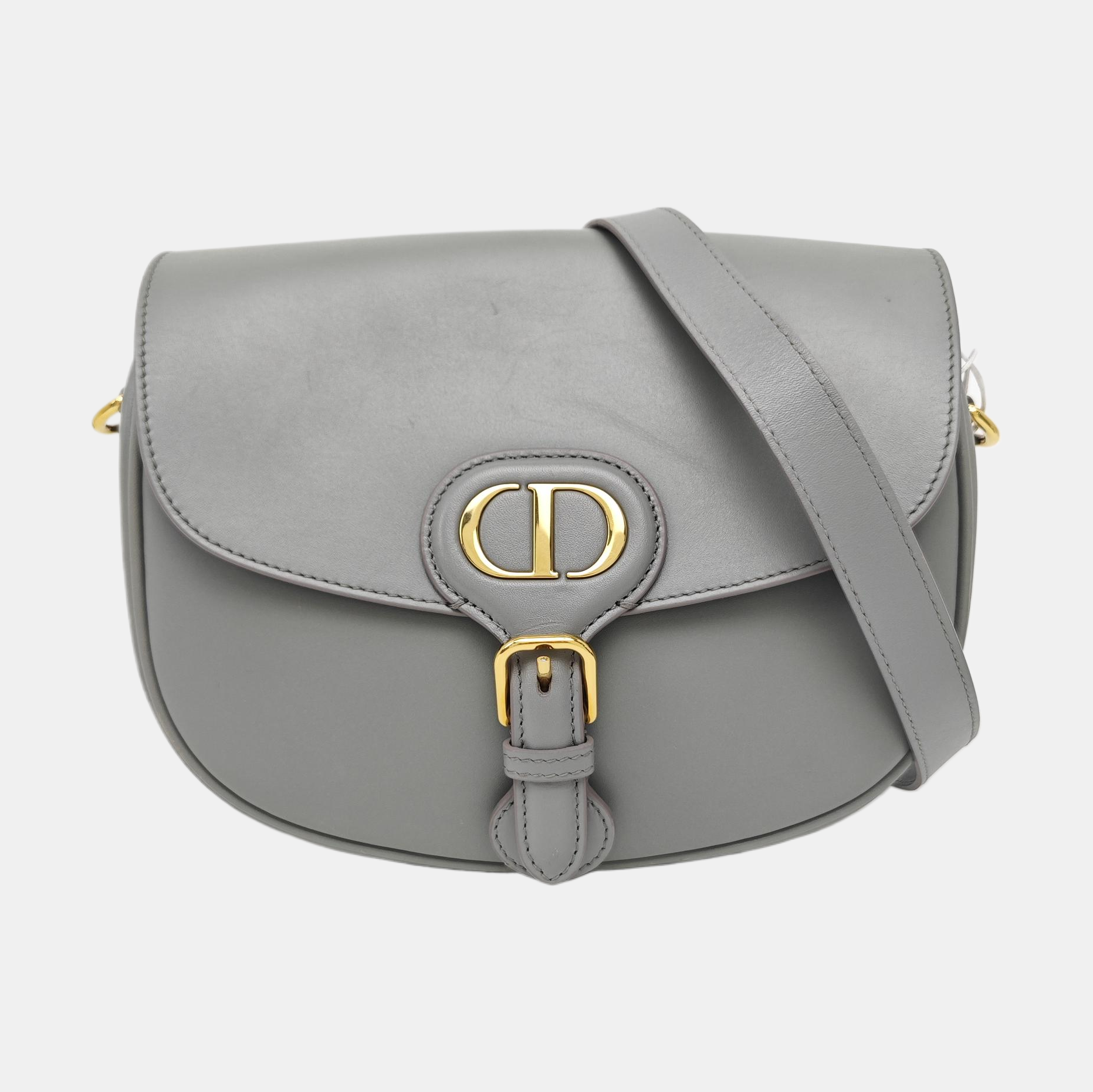 Bobby Medium Calfskin Blue