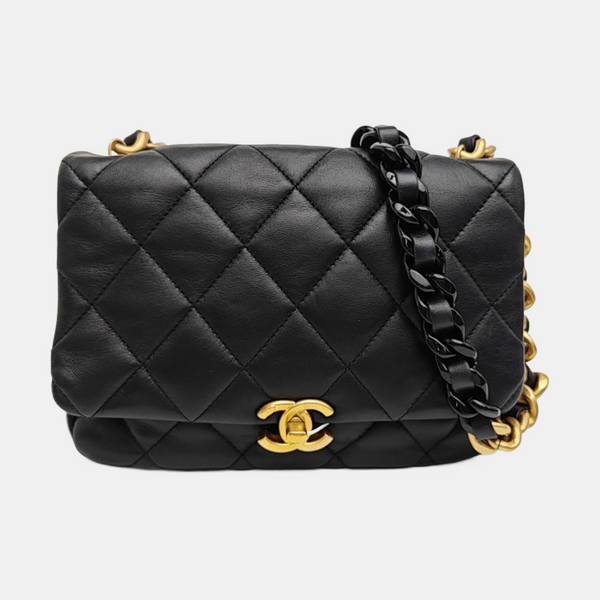 CLASSIC FLAP Mini Quilted Lambskin Black