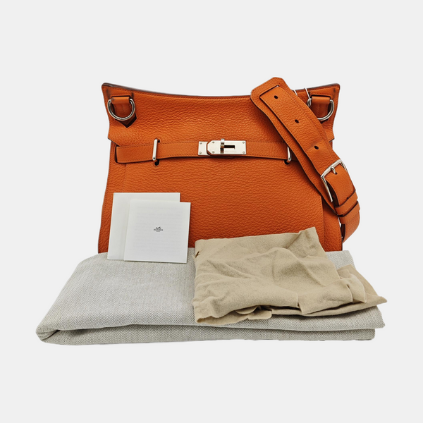 Authenticated pre-owned  Jypsiere 34 Clemence Orange - Shoulder Bag at Looply