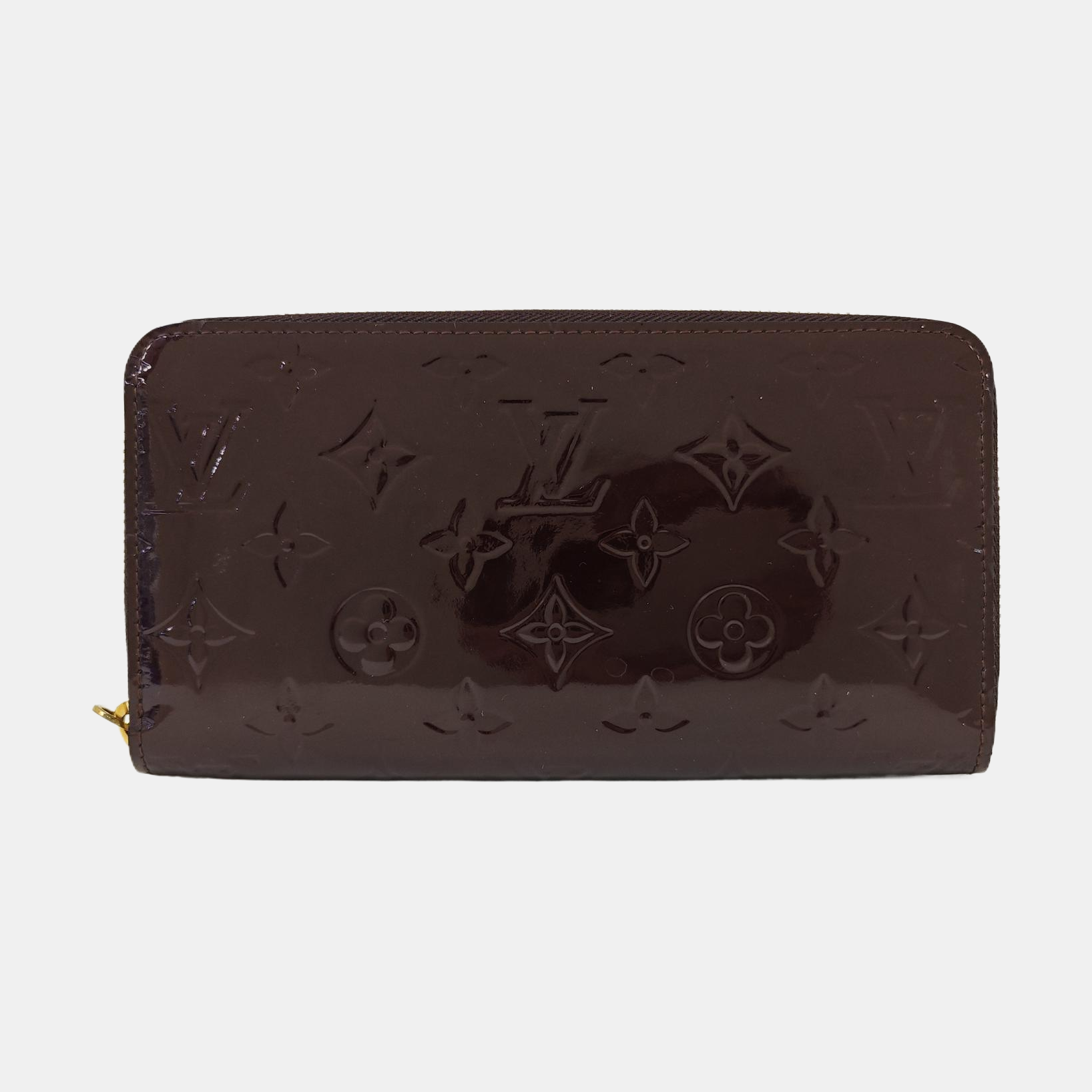 ZIPPY Patent Leather Red Wallet