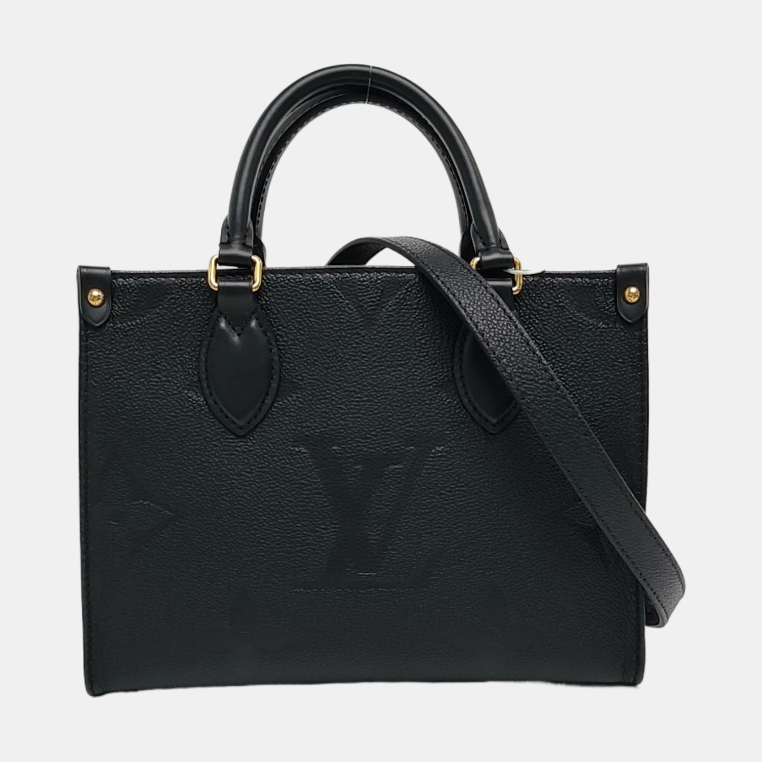 ONTHEGO PM Monogram Calfskin Black