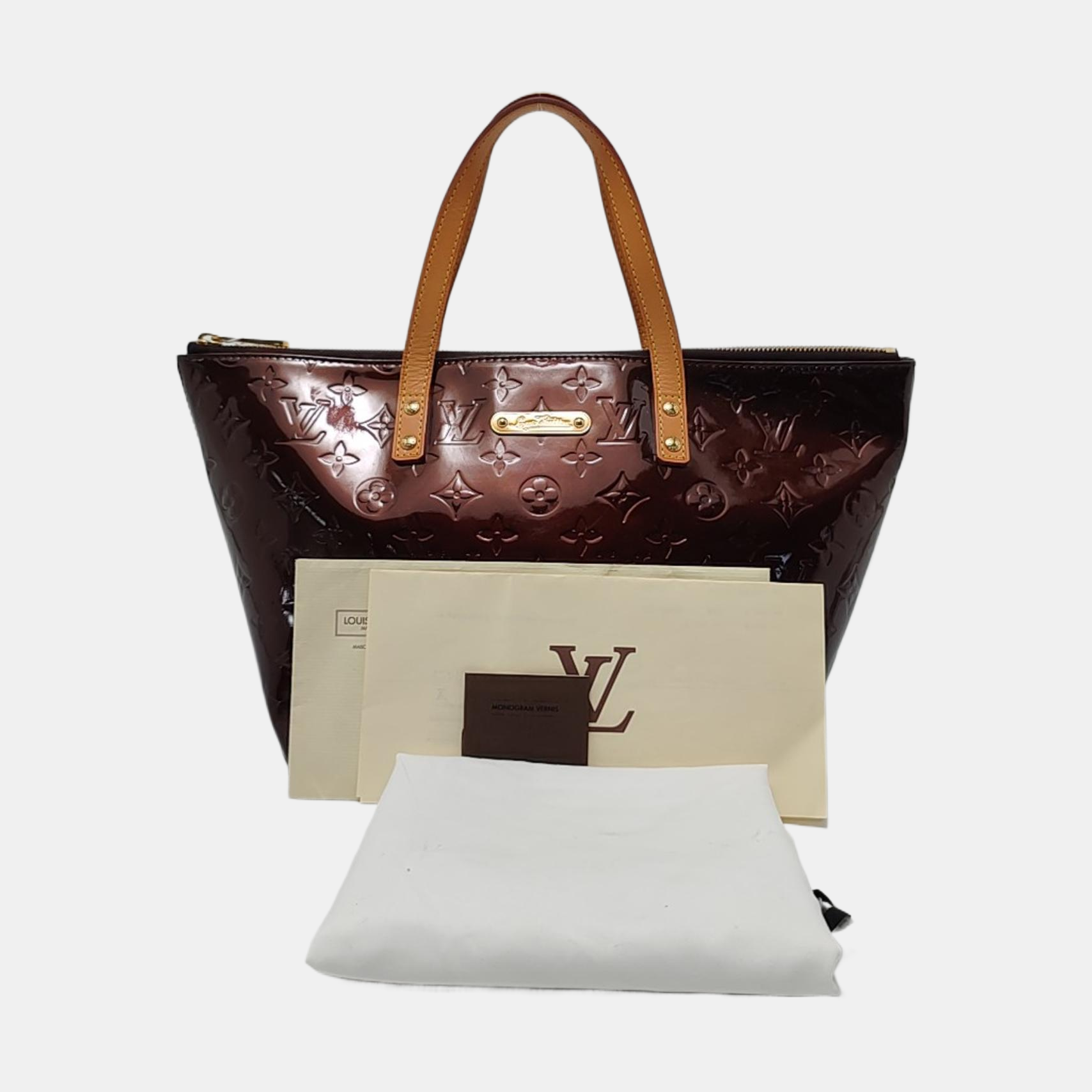 BELLEVUE PM Patent Leather Red