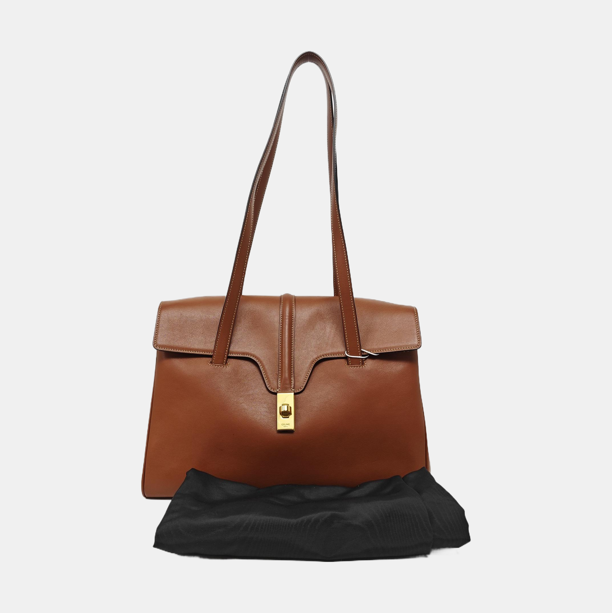 16 Medium Calfskin Brown