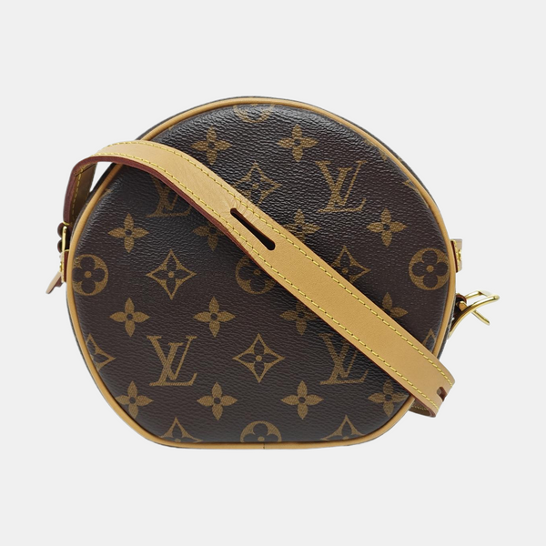 BOITE CHAPEAU PM Monogram Coated Canvas Brown