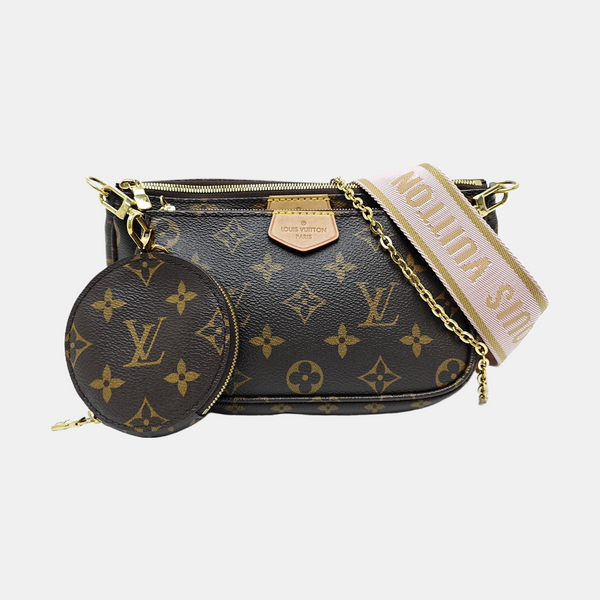 MULTI Monogram Coated Canvas Brown