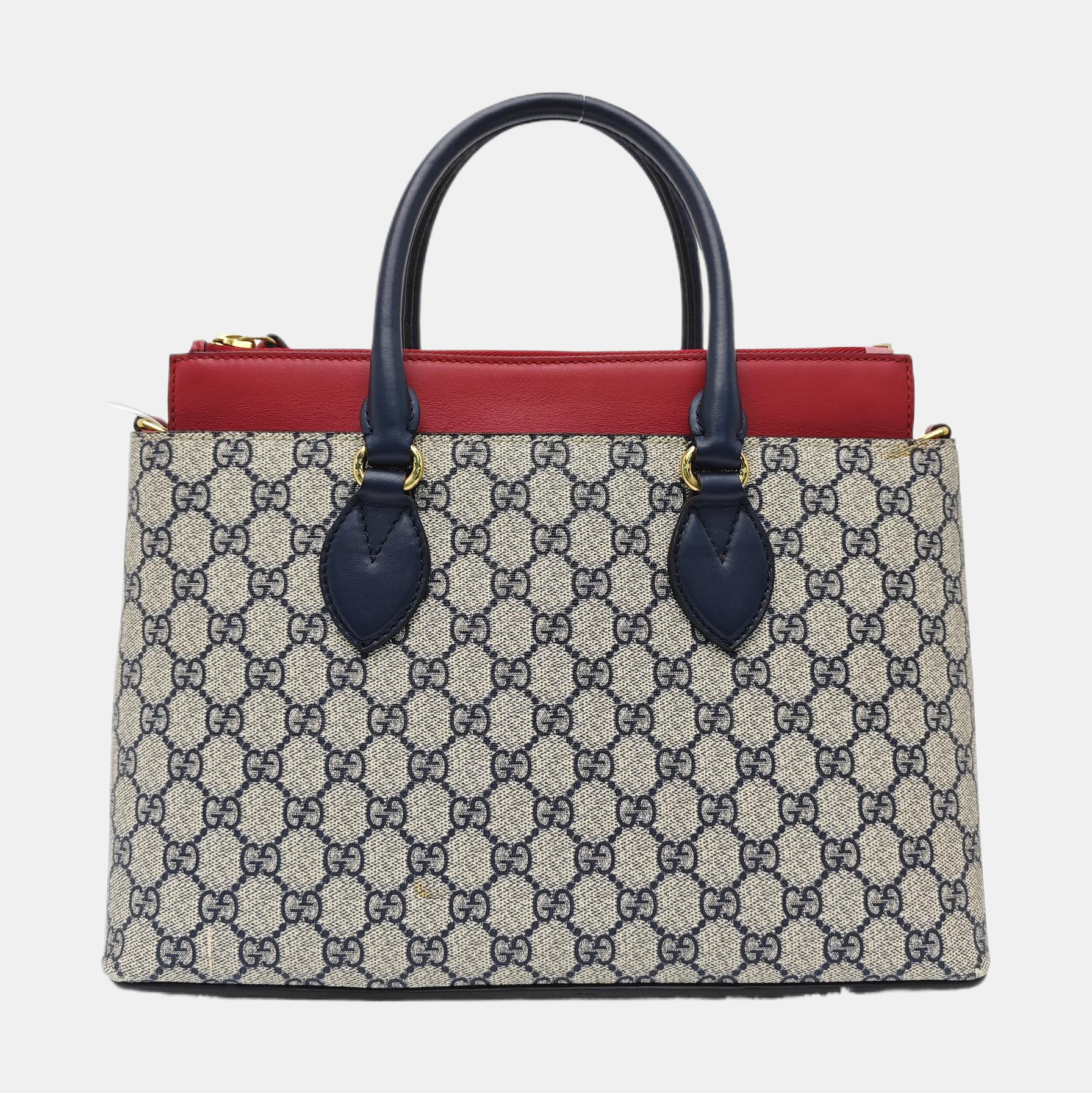 GG Blooms Monogram Coated Canvas Beige