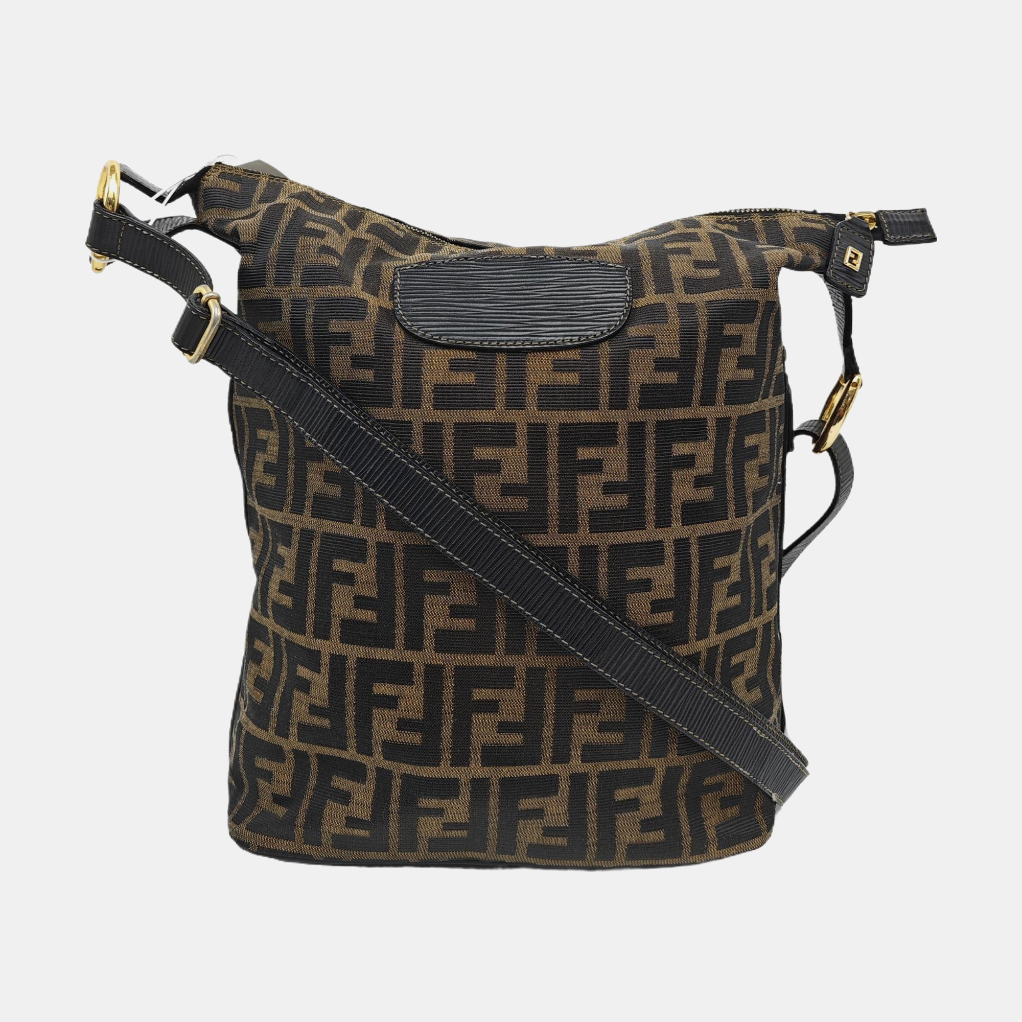 Canvas Shoulder Bag Brown