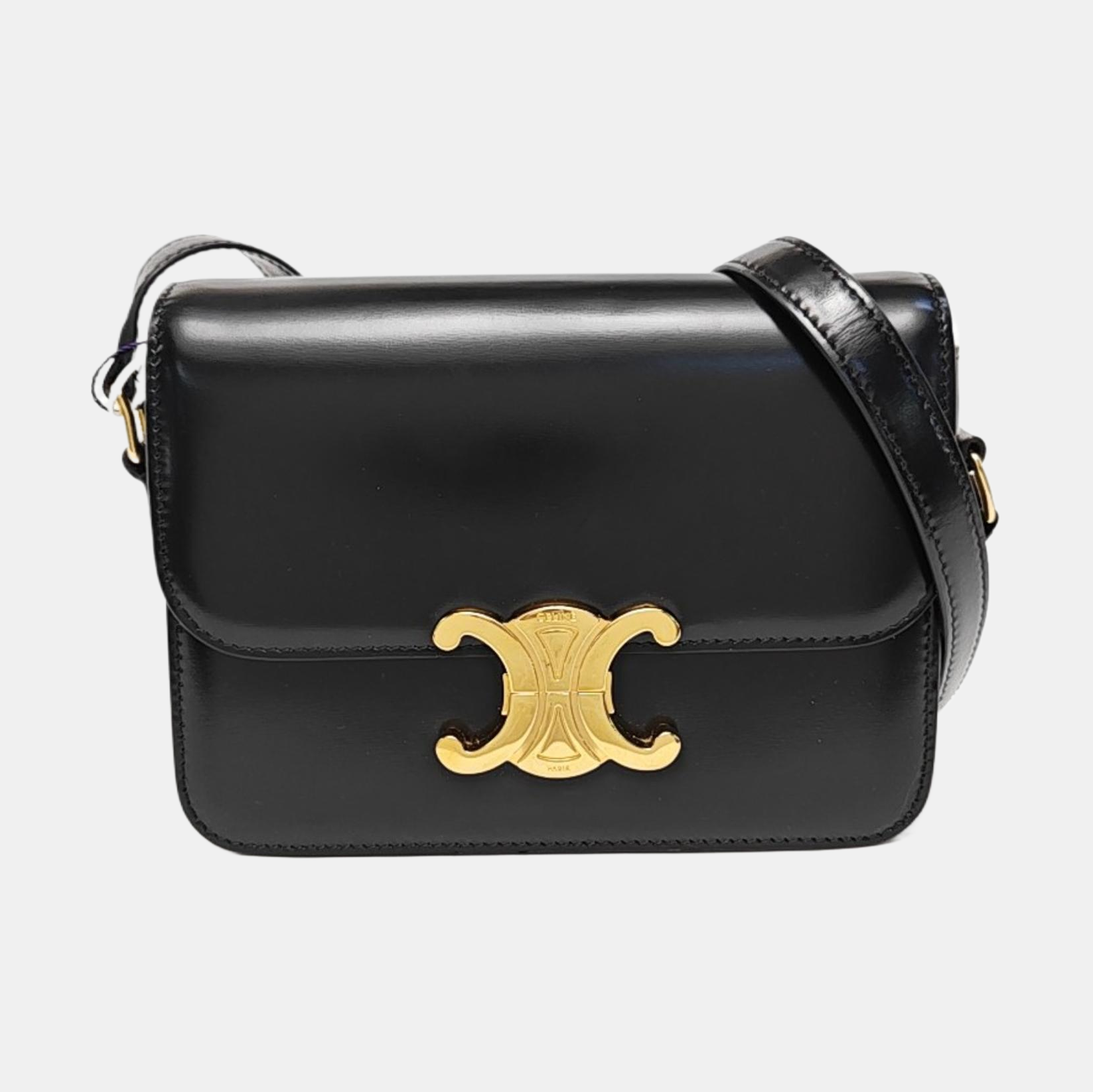 TRIOMPHE Teen Calfskin Black