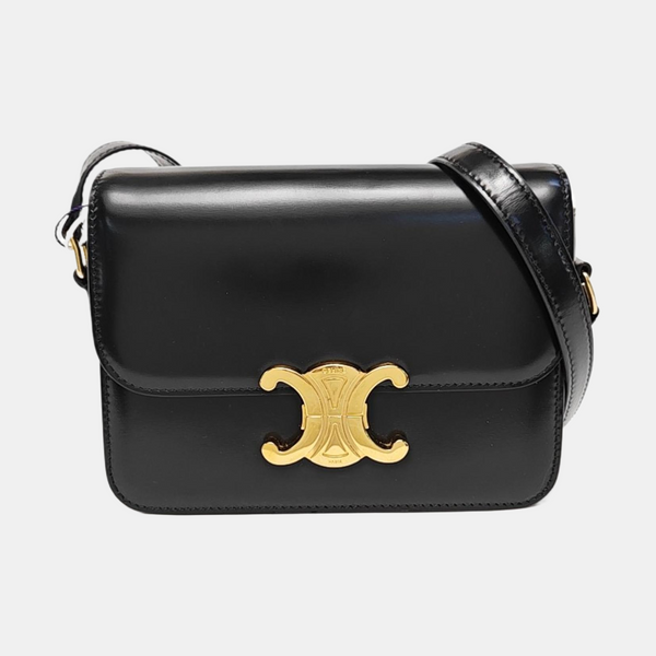 TRIOMPHE Teen Calfskin Black