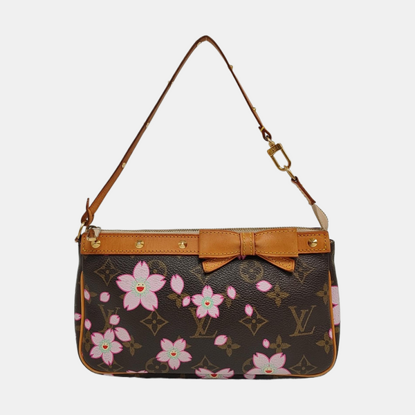 ACCESSOIRES Monogram Coated Canvas Brown