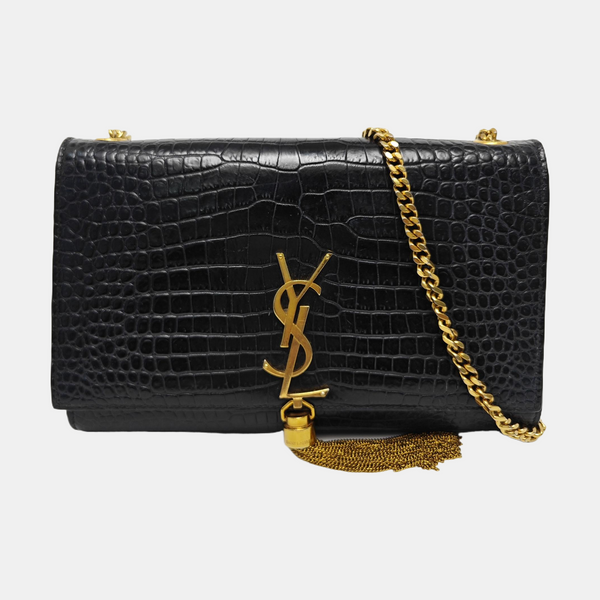 KATE Medium Calfskin Black