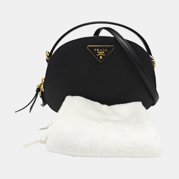 Odette Saffiano Calfskin Black