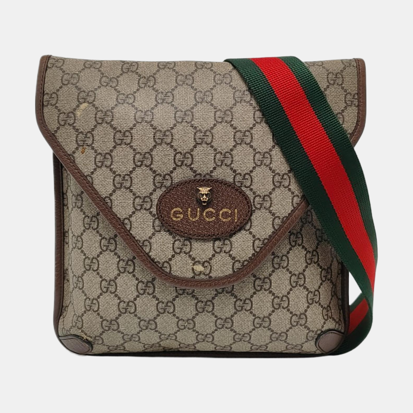 Neo Vintage Monogram Coated Canvas Brown