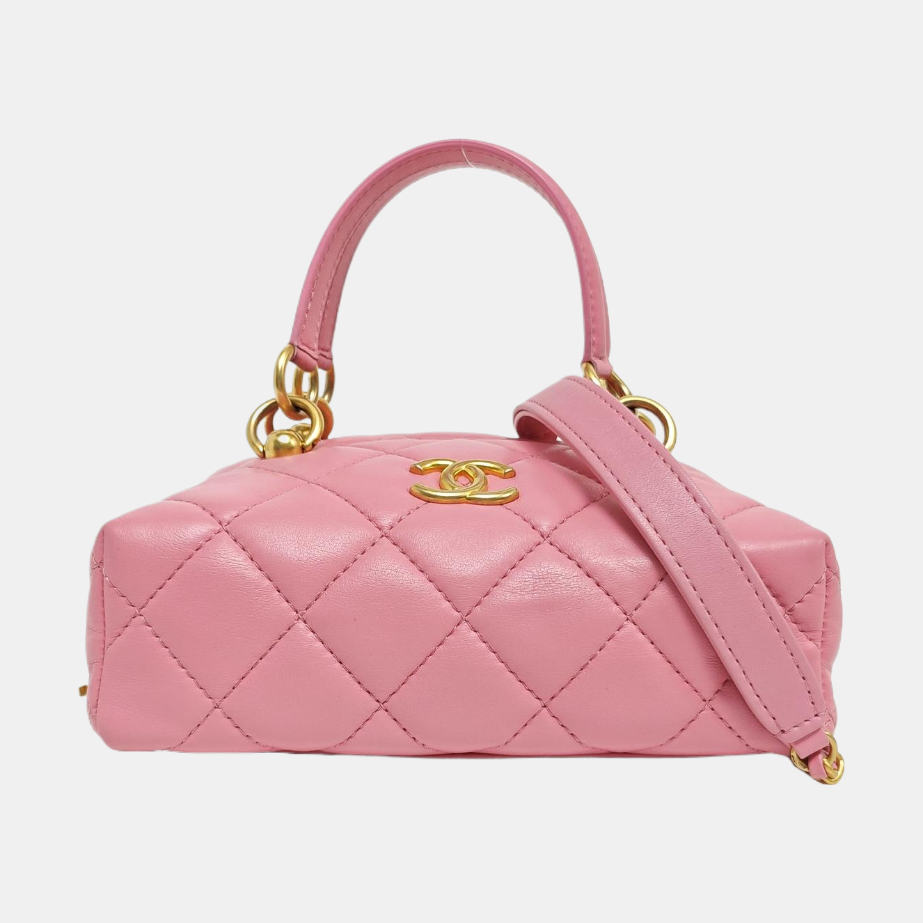 Quilted Calfskin Pink