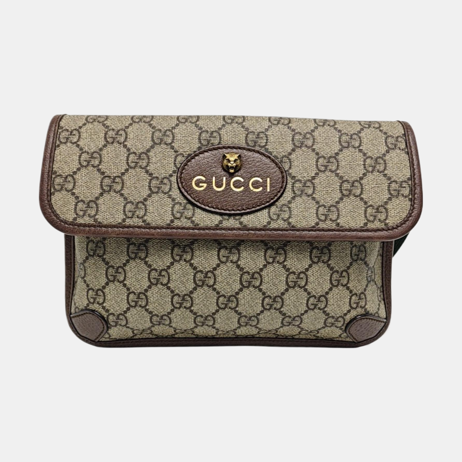 Neo Vintage Monogram Coated Canvas Beige