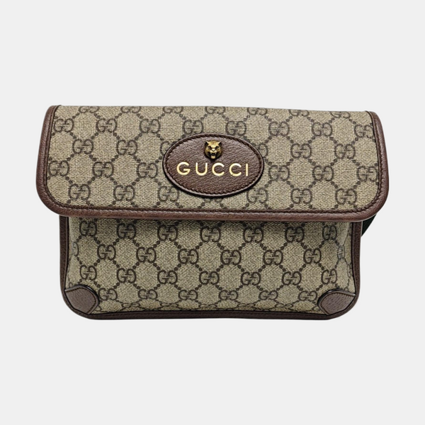 Neo Vintage Monogram Coated Canvas Beige
