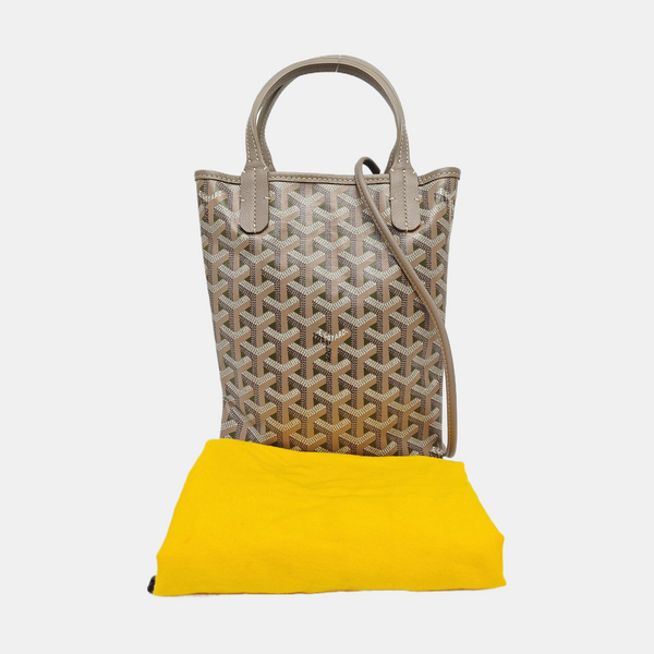 Poitiers Coated Canvas Gray
