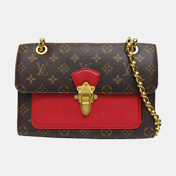 VICTOIRE Monogram Coated Canvas Brown
