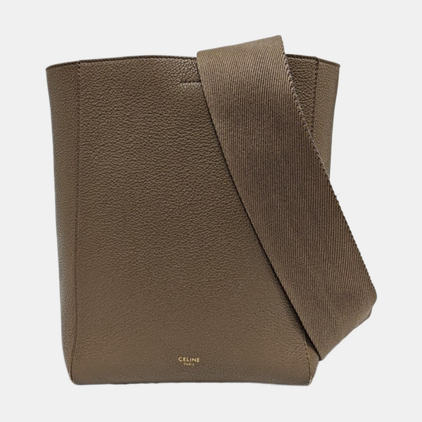 SANGLE Small Calfskin Gray