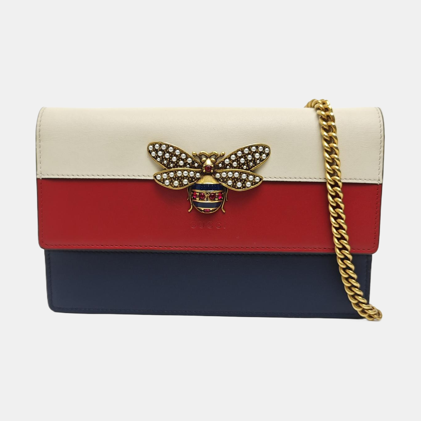 Queen Margaret Mini Calfskin Multicolor