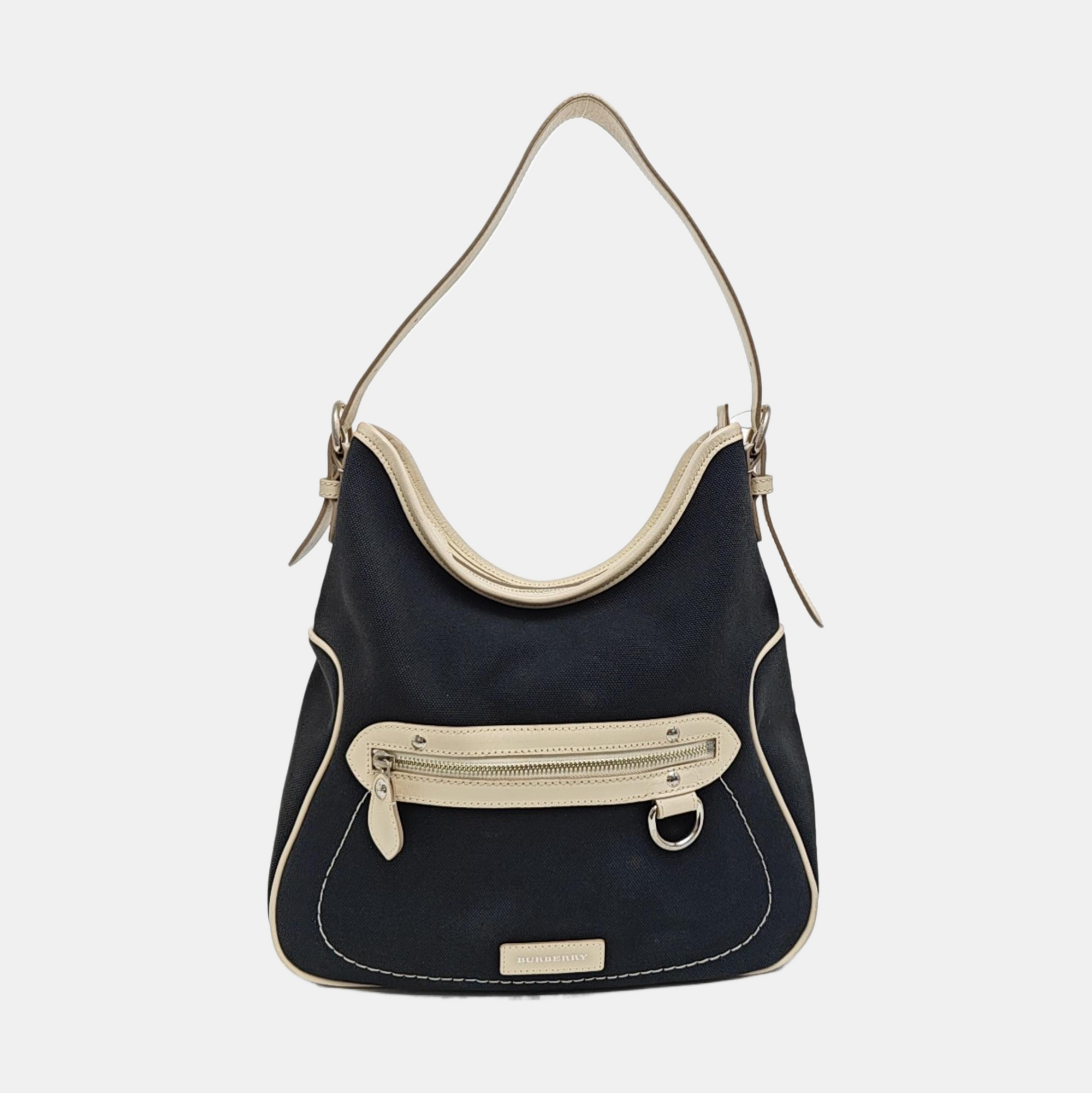 Canvas Shoulder Bag Black