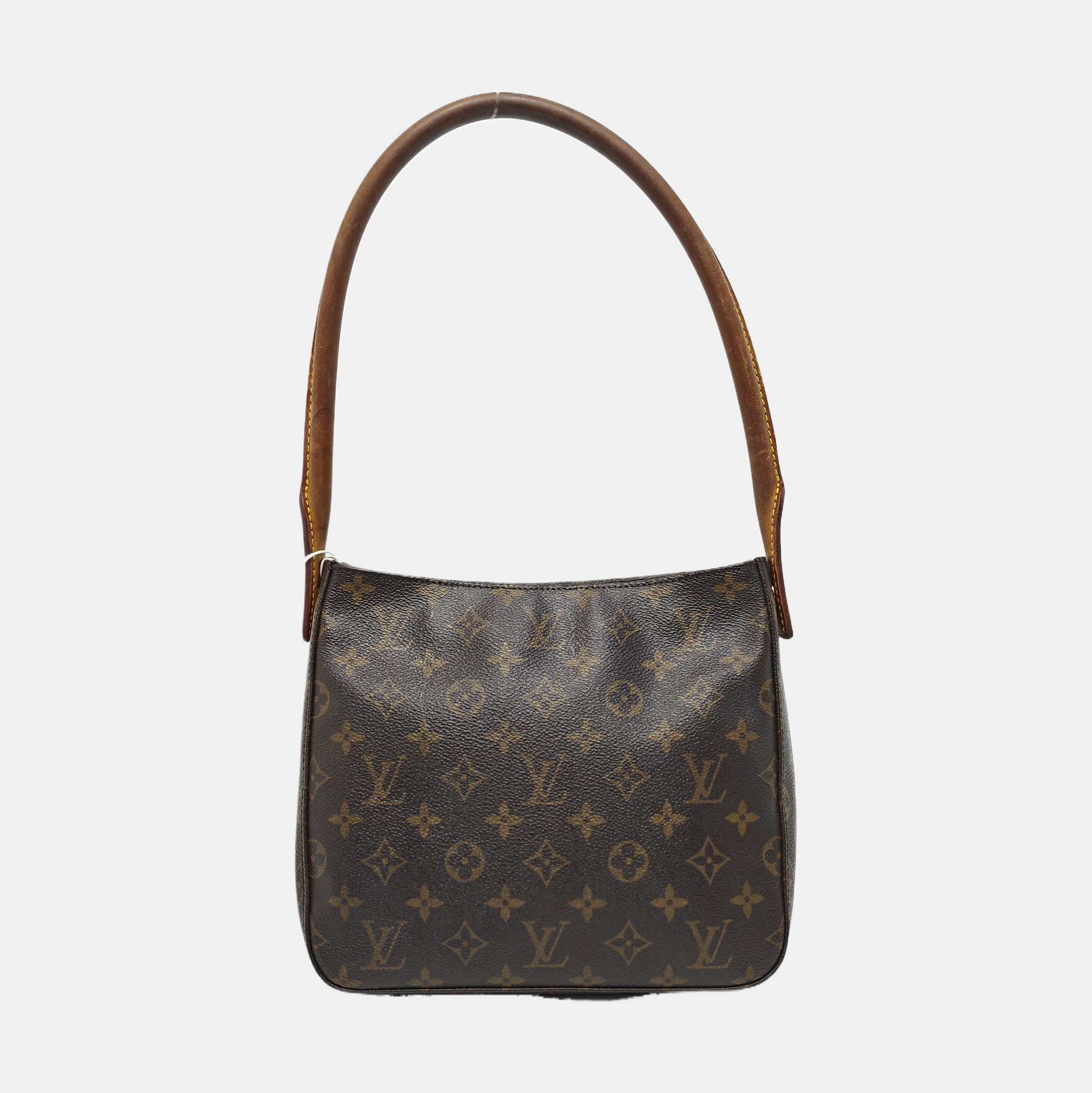 LOOPING MM Monogram Coated Canvas Brown