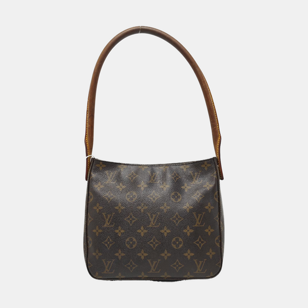 LOOPING MM Monogram Coated Canvas Brown