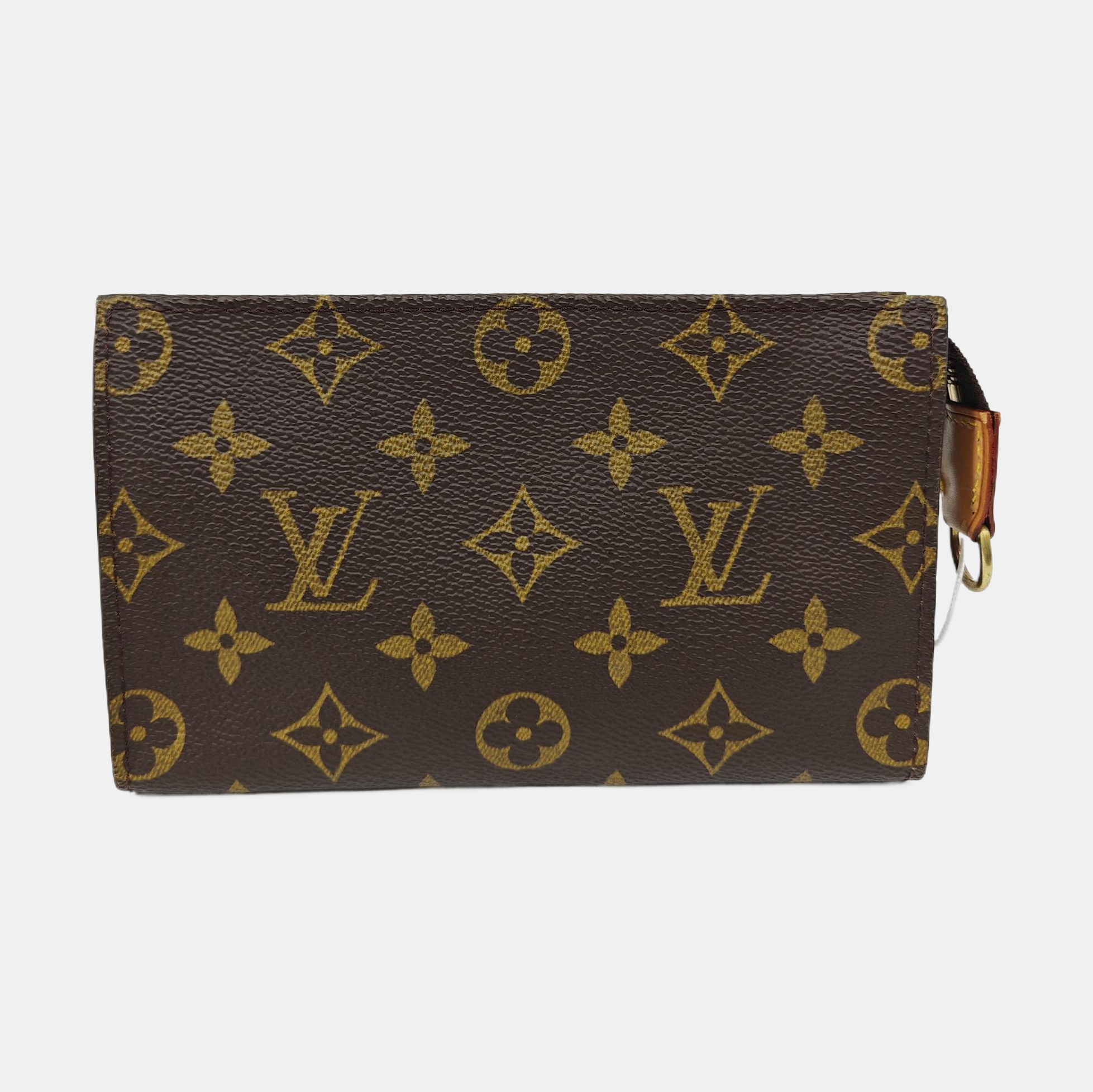 BUCKET Monogram Coated Canvas Brown