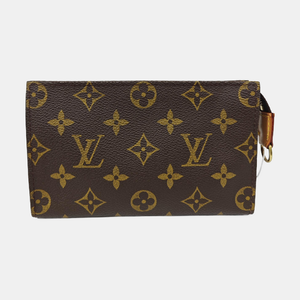BUCKET Monogram Coated Canvas Brown