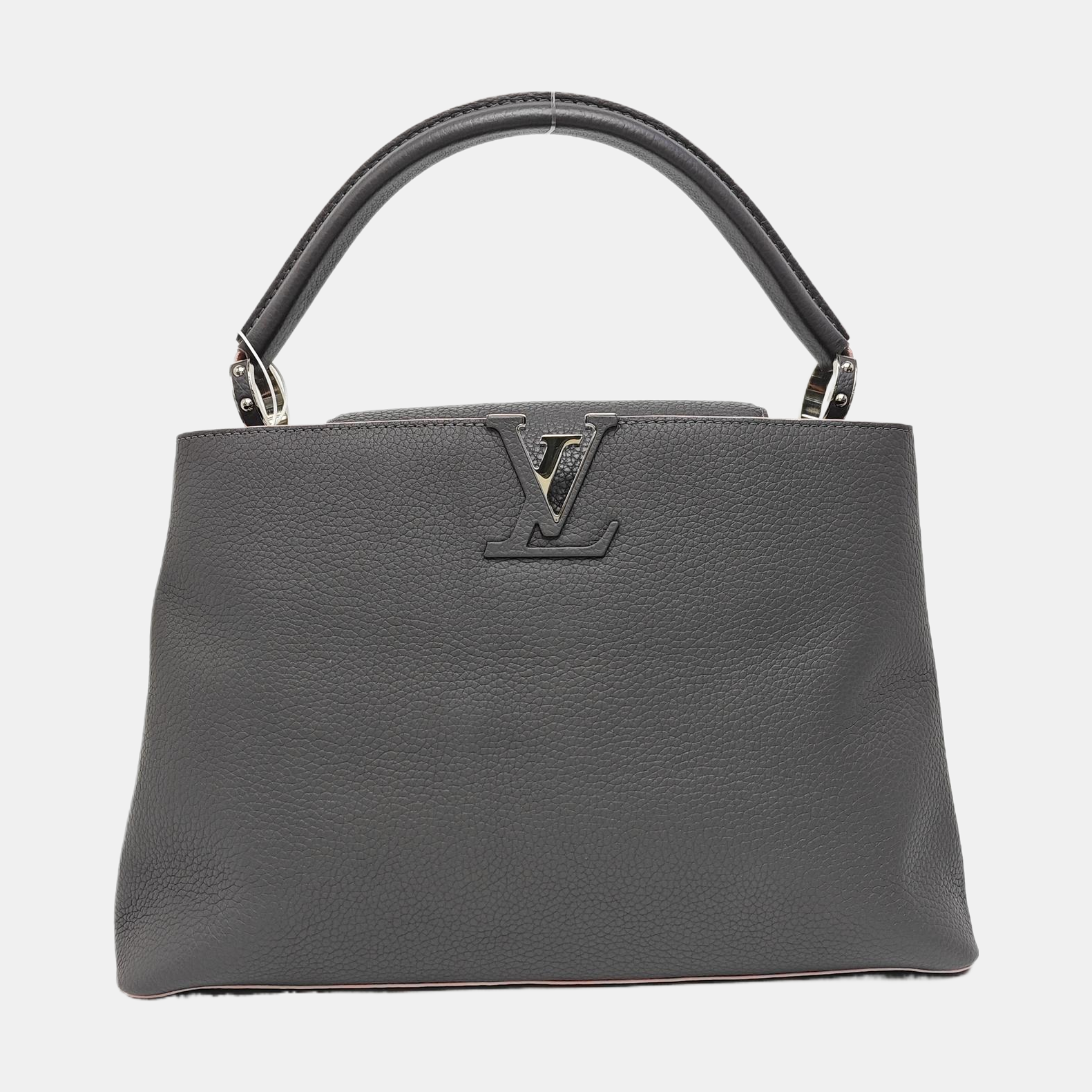 CAPUCINES GM Calfskin Gray