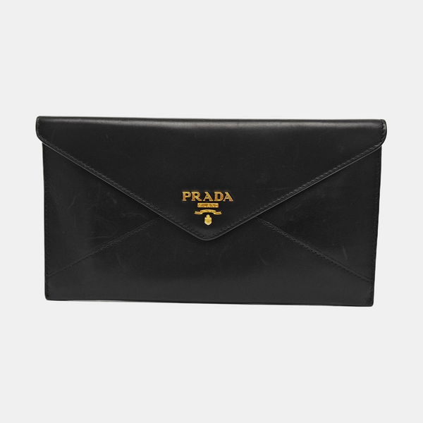 Calfskin Wallet Black