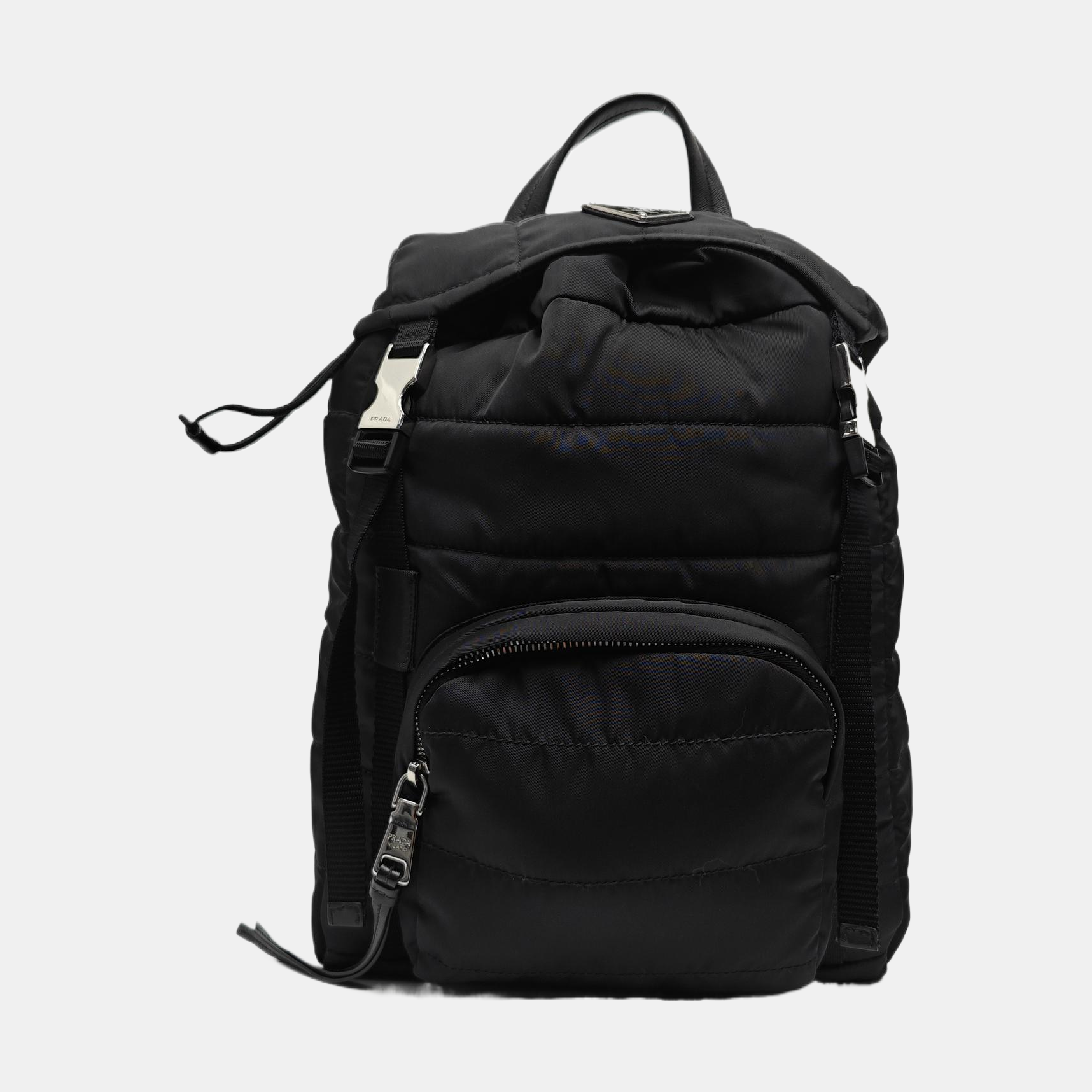 Nylon Backpack Black