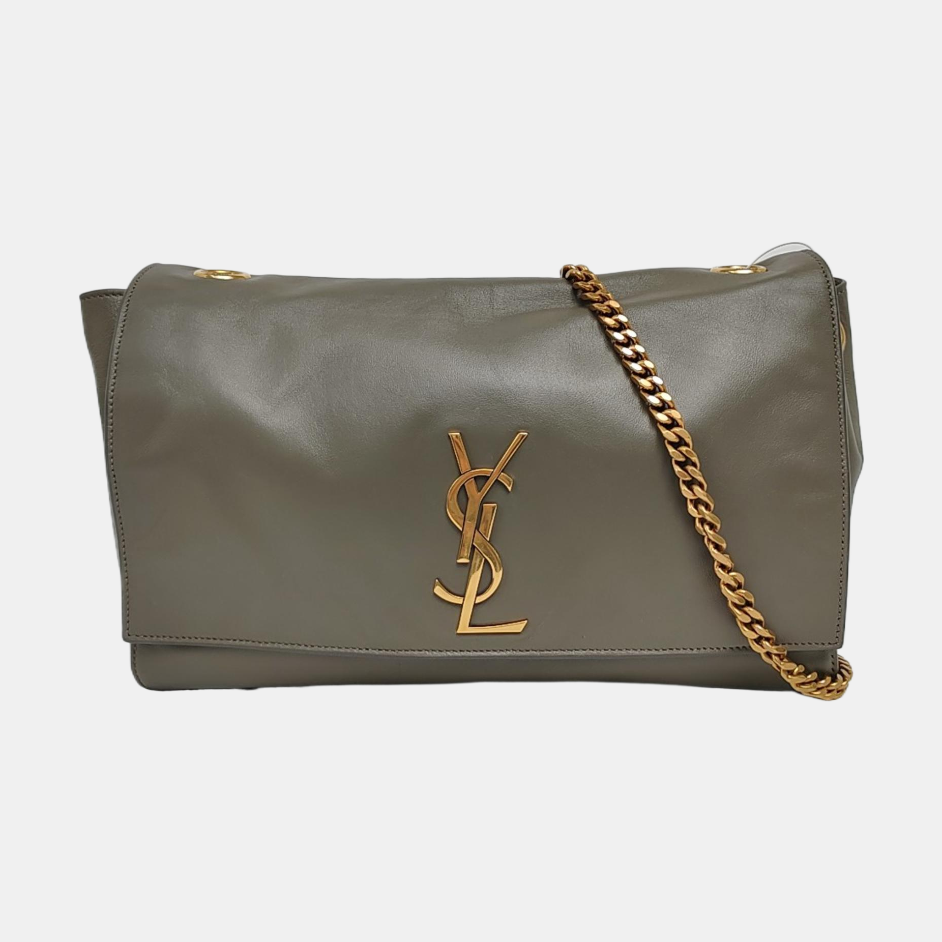 KATE Large Calfskin Gray