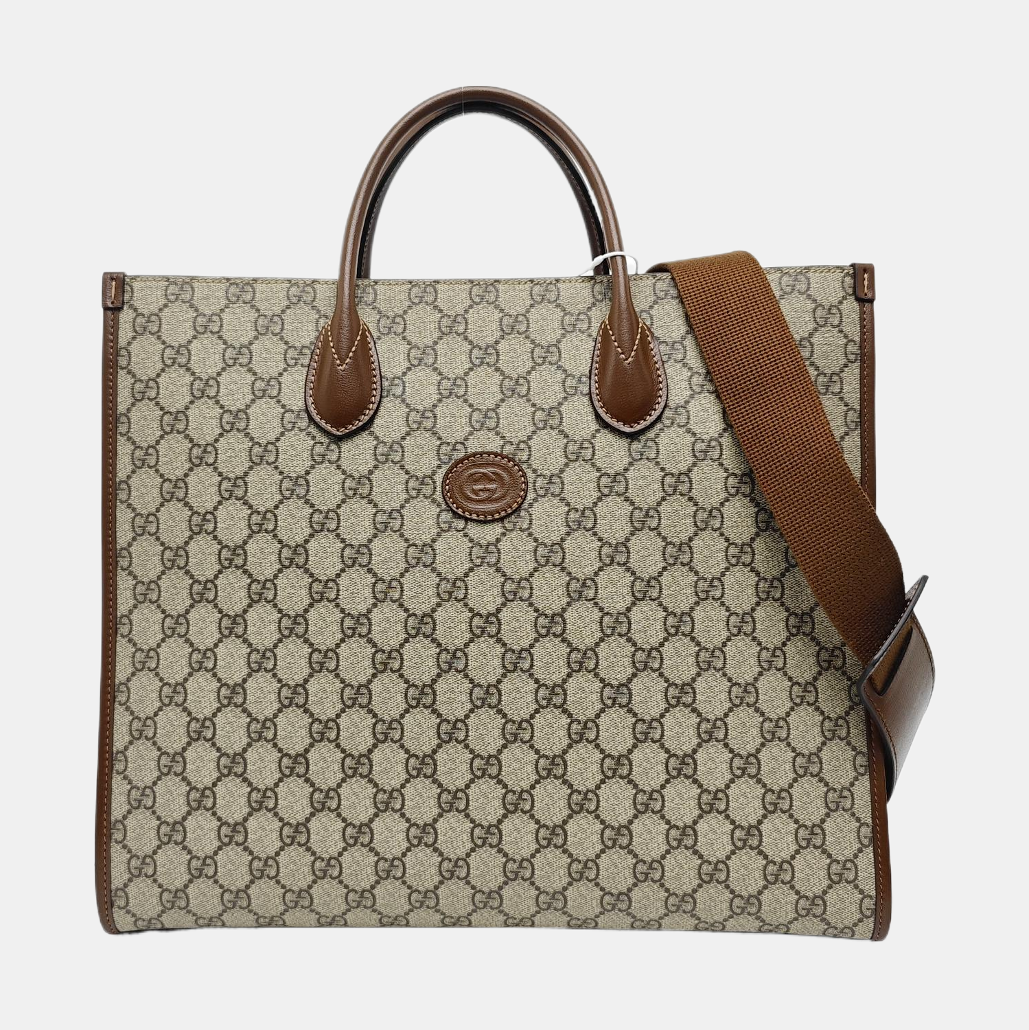 Retro Medium Monogram Coated Canvas Black