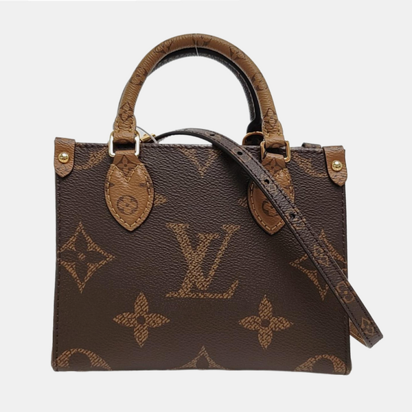 ONTHEGO BB Monogram Coated Canvas Brown
