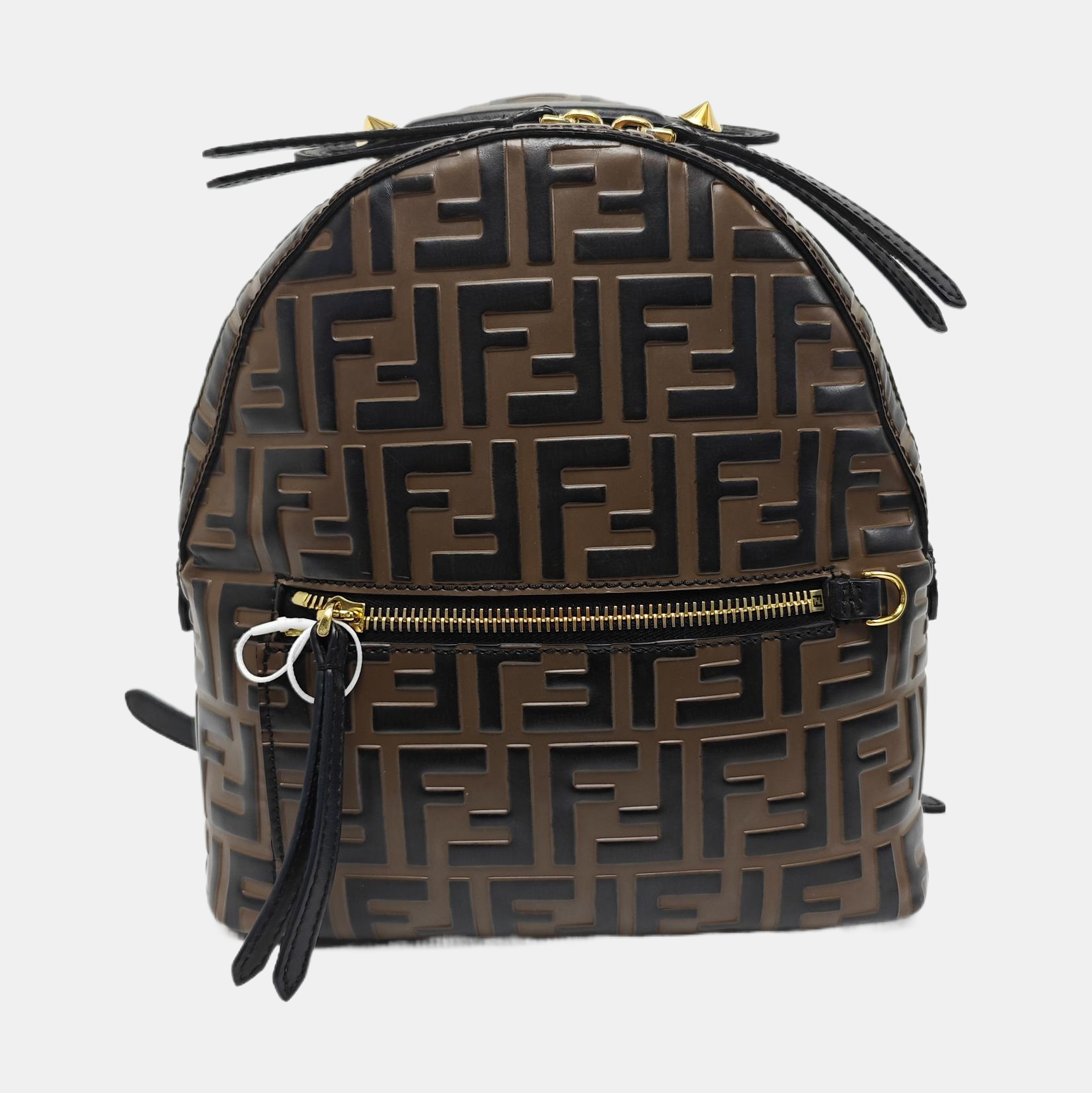 Calfskin Backpack Mini Brown