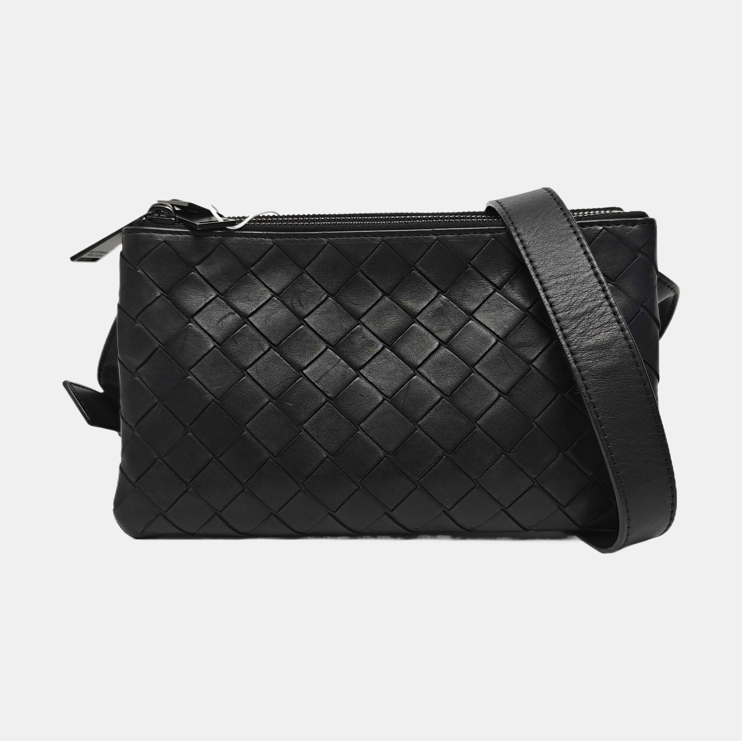 Calfskin Shoulder Bag Black
