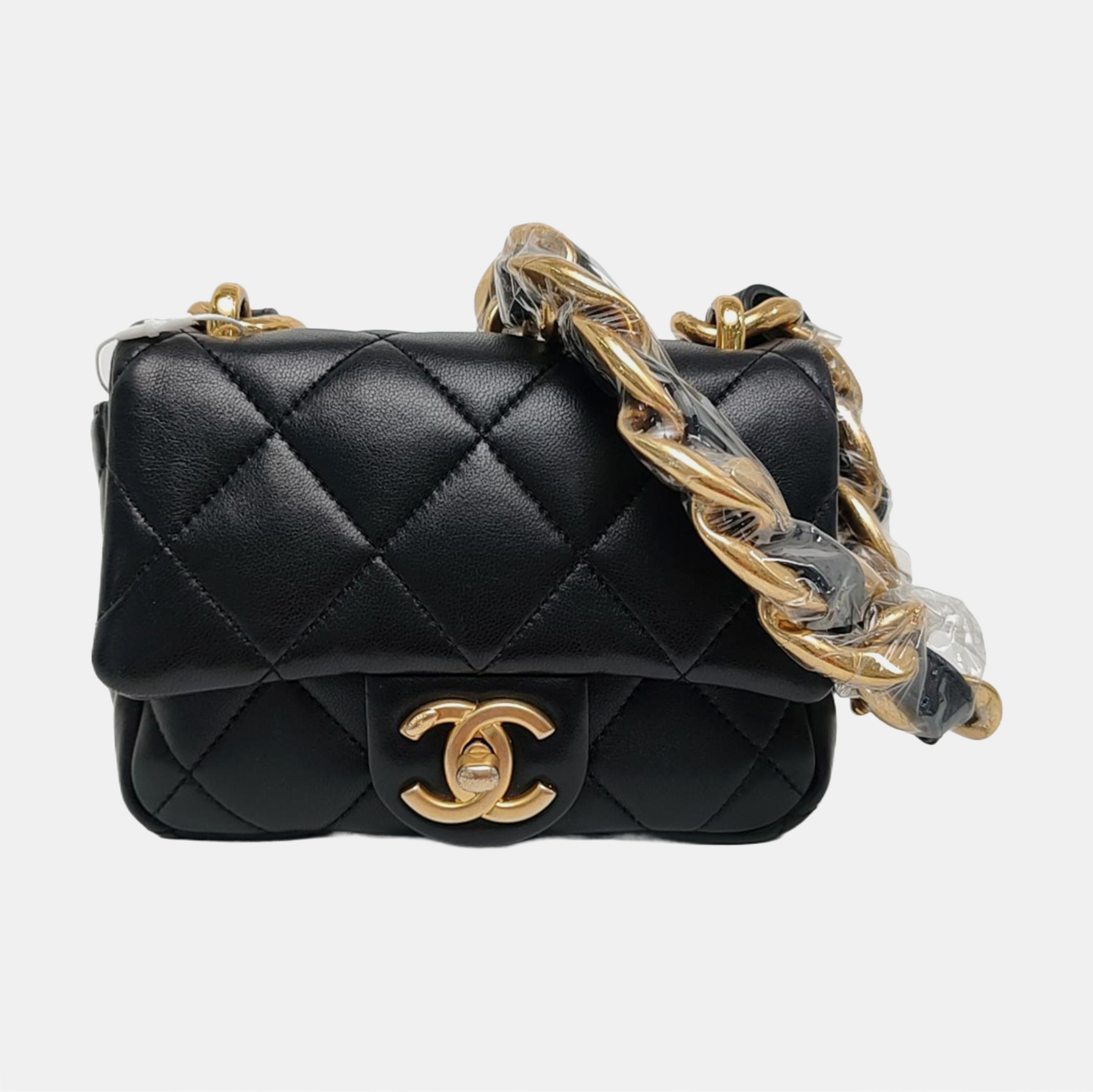 CLASSIC FLAP Mini Quilted Lambskin Black