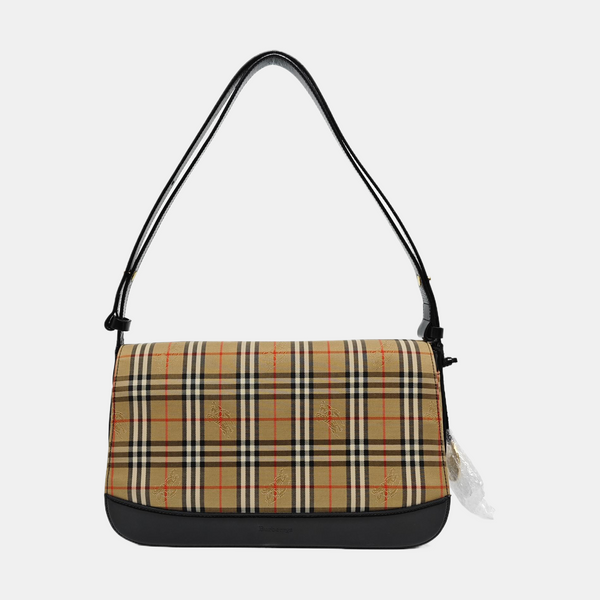 Canvas Shoulder Bag Beige