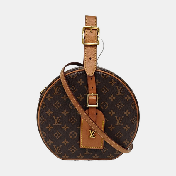 BOITE CHAPEAU PM Monogram Coated Canvas Brown