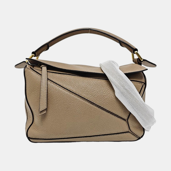 Puzzle Small Calfskin Brown