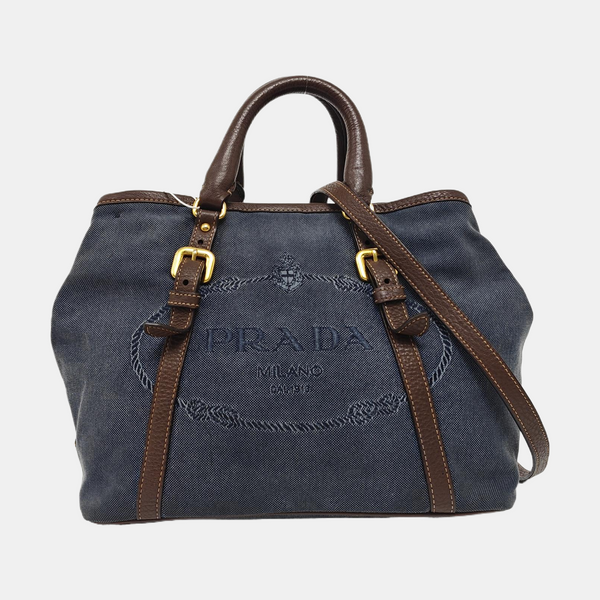 Canvas Tote Bag Blue