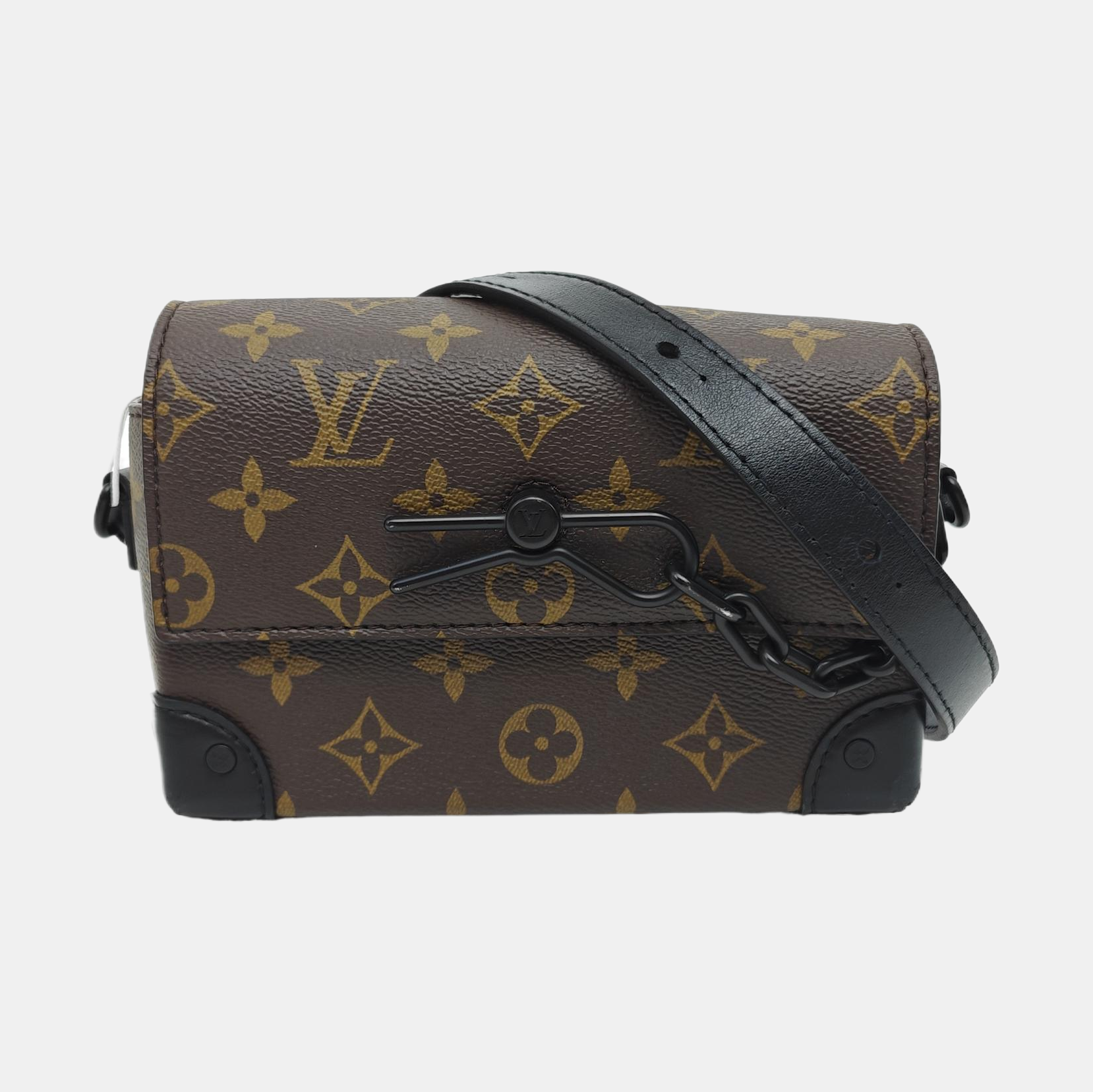 STEAMER Mini Monogram Coated Canvas Brown