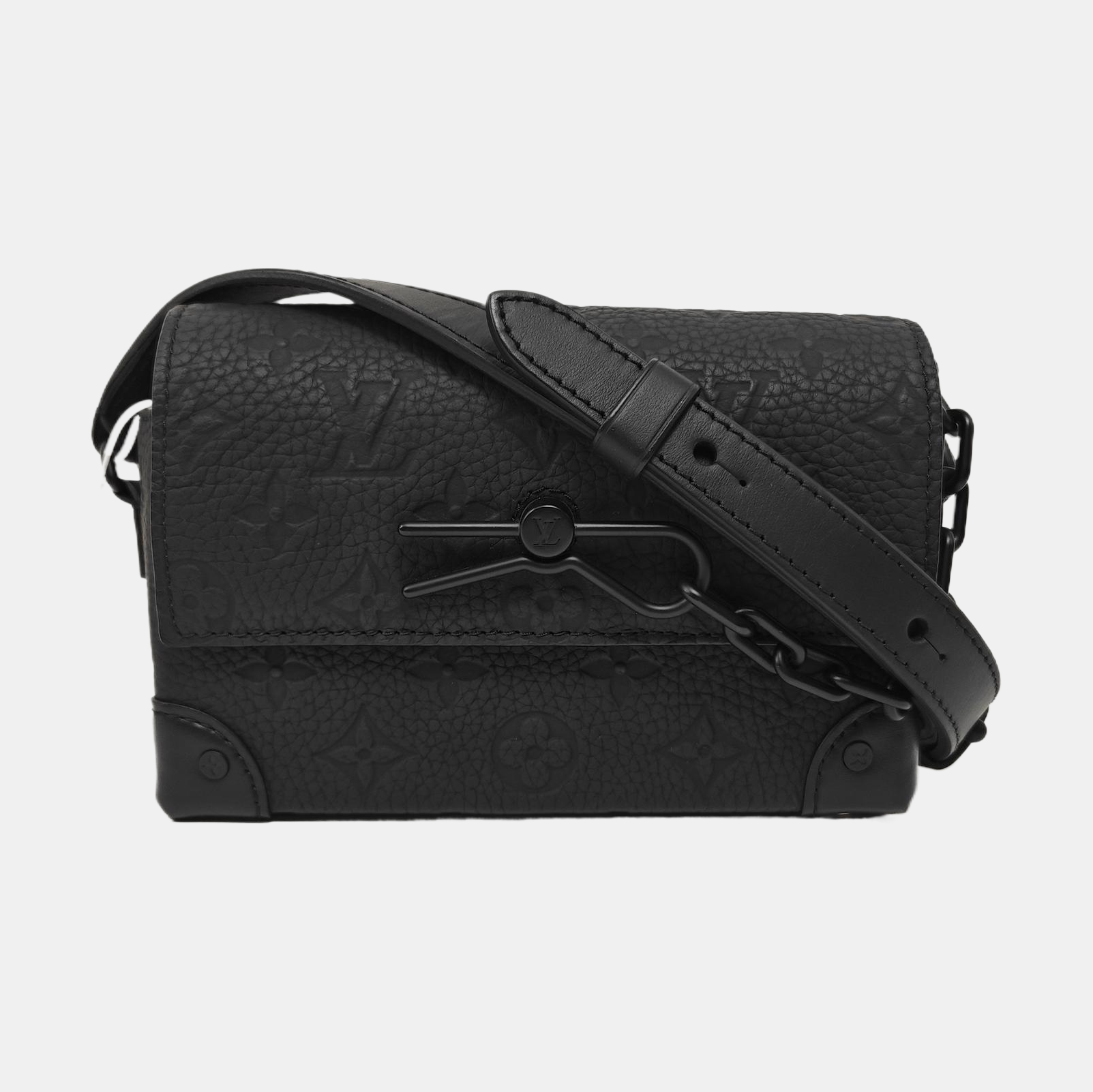 SOFT TRUNK Mini Monogram Calfskin Black